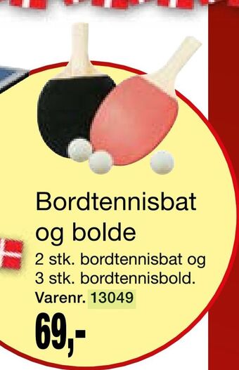 Harald Nyborg Bordtennisbat og bolde tilbud