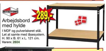 Harald Nyborg Arbejdsbord med hylde tilbud