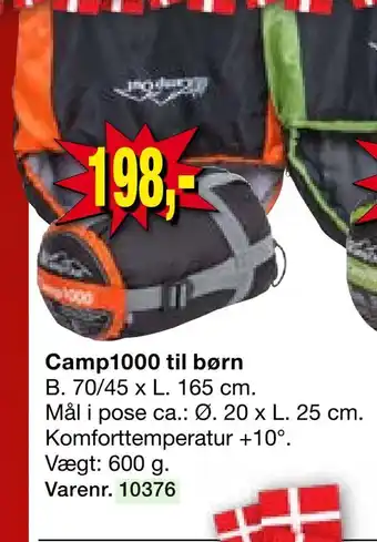 Harald Nyborg Camp1000 til børn tilbud