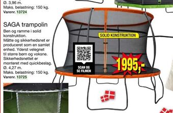 SAGA trampolin