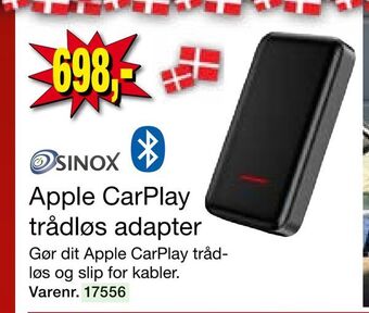 Harald Nyborg Apple CarPlay trådløs adapter tilbud