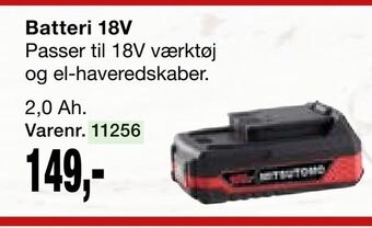 Batteri 18V