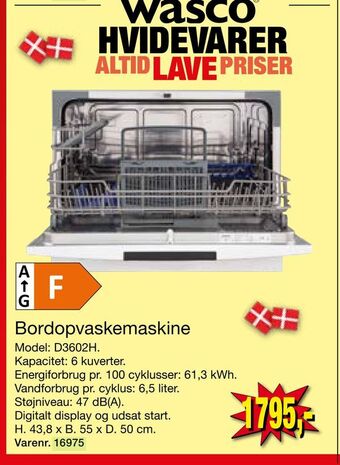 Harald Nyborg Bordopvaskemaskine tilbud
