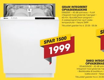 Punkt1 Gram opvaskemaskine tilbud