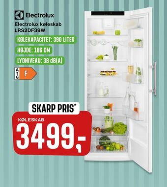 Skousen Electrolux køleskab tilbud