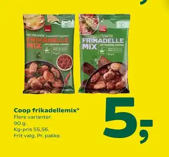 Coop frikadellemix
