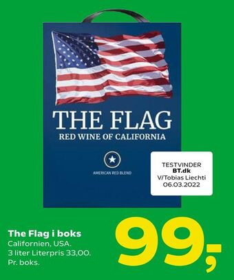 Coop 365 The Flag i boks tilbud