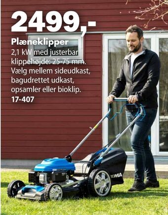 Biltema Plæneklipper tilbud