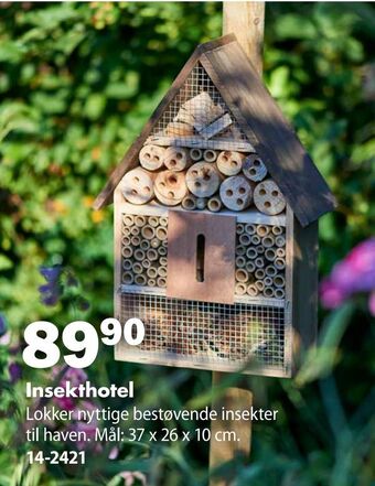 Biltema Insekthotel tilbud