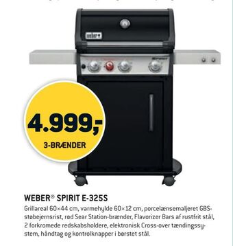 XL-BYG Weber® spirit e-325s tilbud