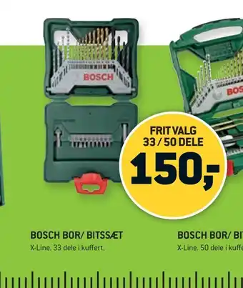 Bosch bor/ bitssæt