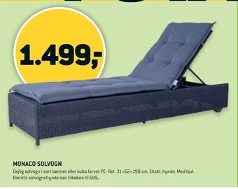 XL-BYG Monaco solvogn tilbud