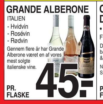 ABC Lavpris Grande alberone tilbud