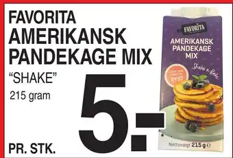 ABC Lavpris Amerikansk pandekage mix tilbud