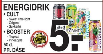ABC Lavpris Energidrik tilbud