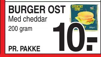 ABC Lavpris Burger ost tilbud