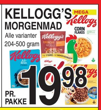 ABC Lavpris Kellogg's MORGENMAD tilbud
