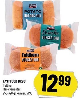 Løvbjerg Fastfood brød tilbud