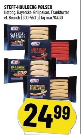 Løvbjerg Steff Houlberg pølser tilbud