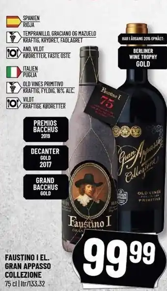 Faustino I el. Gran Appasso Collezione