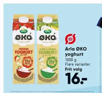 Bilka Arla ØKO yoghurt tilbud