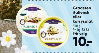 Bilka Graasten italiensk eller karrysalat tilbud