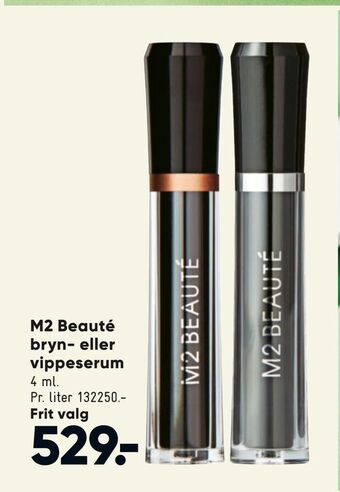 M2 Beauté bryn- eller vippeserum