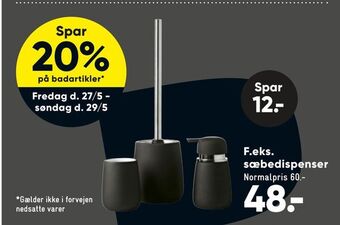 Bilka Sæbedispenser tilbud