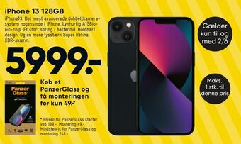 Bilka iPhone 13 128GB tilbud