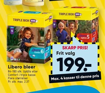Bilka Libero bleer tilbud