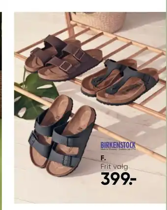 Bilka F. Birkenstock sandaler tilbud