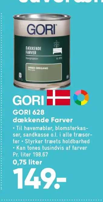 Bilka GORI 628 dækkende Farver tilbud