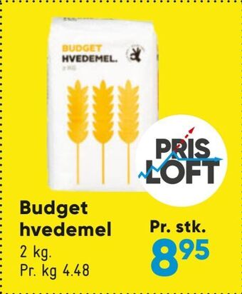 Bilka Budget hvedemel tilbud