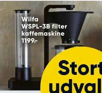 Bilka Wilfa WSPL-3B filter kaffemaskine tilbud