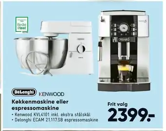 Bilka Køkkenmaskine eller espressomaskine tilbud
