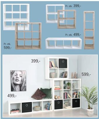 Daells Bolighus Praktisk rumdeler tilbud