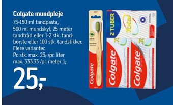 Føtex Colgate mundpleje tilbud