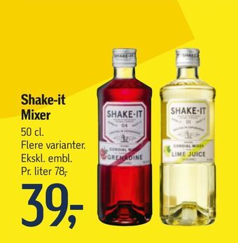 Føtex Shake-it Mixer tilbud
