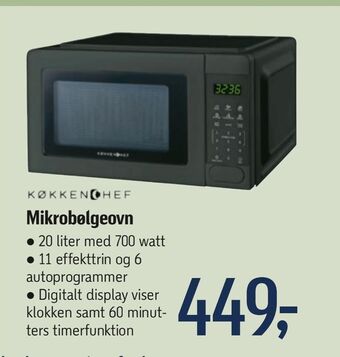 Føtex Mikrobølgeovn tilbud