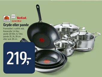 Føtex Gryde eller pande tilbud