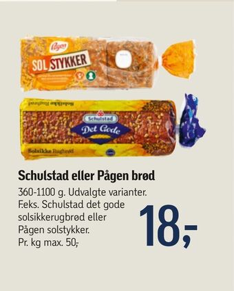 Føtex Schulstad eller Pågen brød tilbud