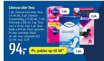Føtex Libresse eller Tena tilbud
