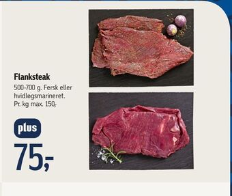 Føtex Flanksteak tilbud