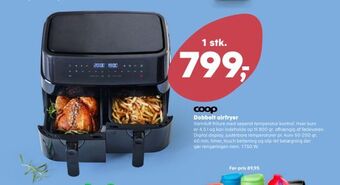 Kvickly Dobbelt airfryer tilbud