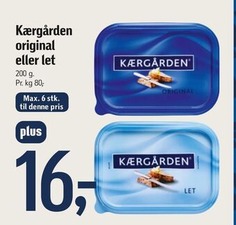 Føtex Kærgården original eller let tilbud