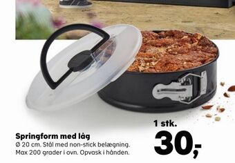 Springform med låg