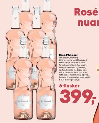 Kvickly Rosé d'Adimant tilbud