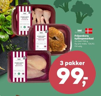 Kvickly Frijsenborg kyllingemarked tilbud