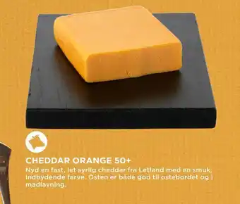 MENY Cheddar orange 50+ tilbud