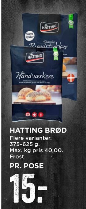 MENY Hatting brød tilbud